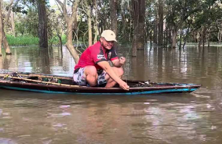 Pesca una creatura incredibile