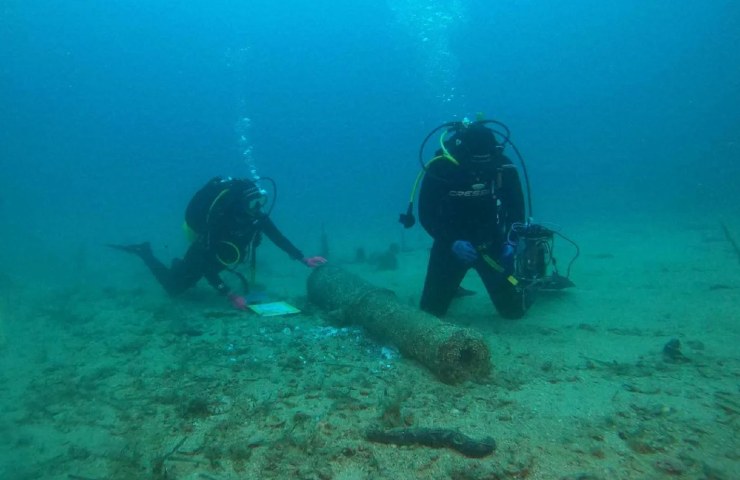 La scoperta nel Mar Adriatico