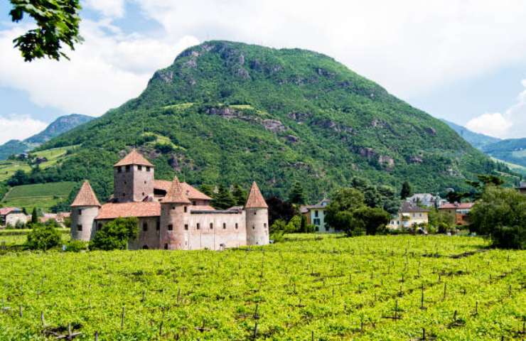 Uno dei tanti castelli che si trovano in Trentino