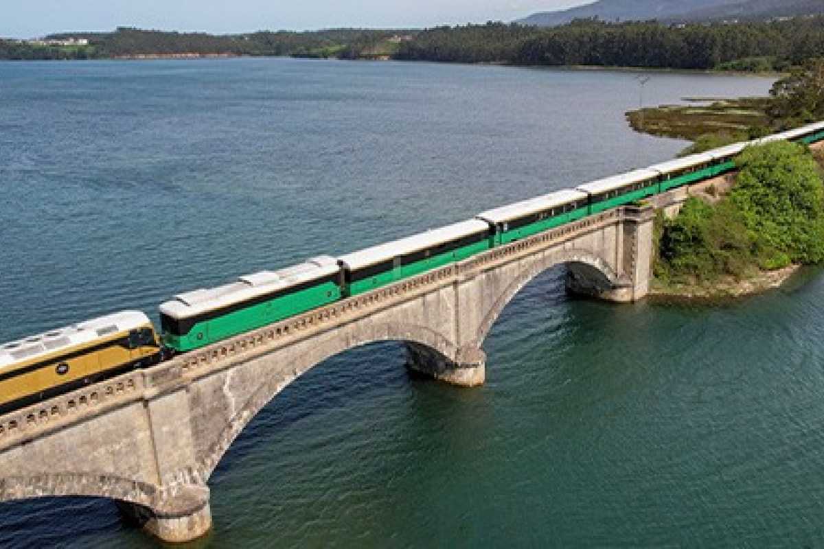 Viaggio su un treno di lusso