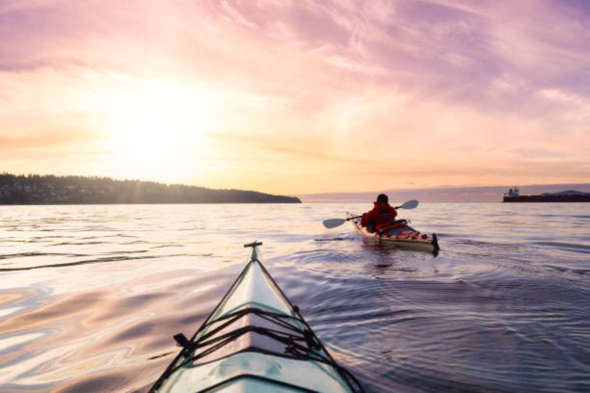 una passeggiata in kayak ha rischiato di trasformarsi in tragedia